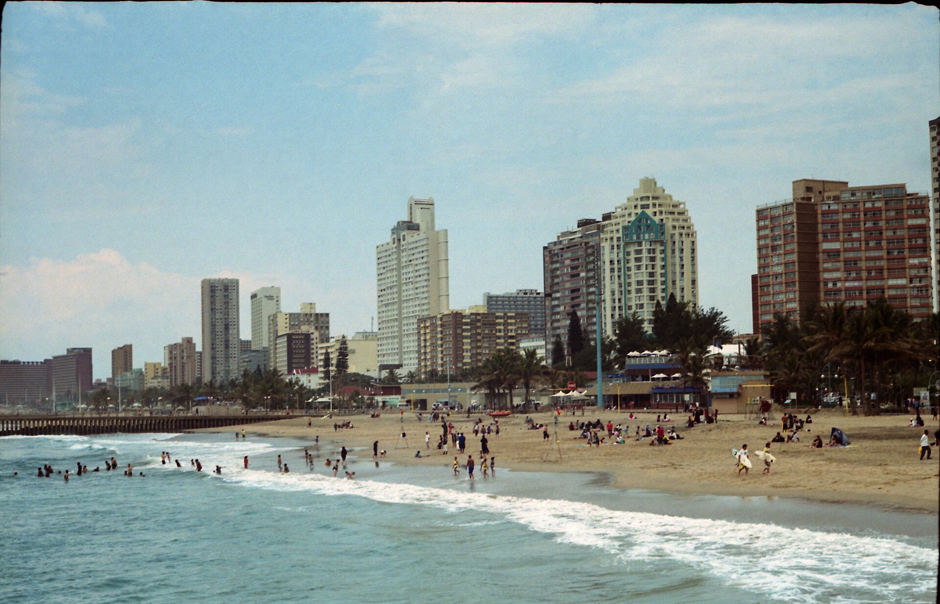 Sun, surf and sand on Durban's coast