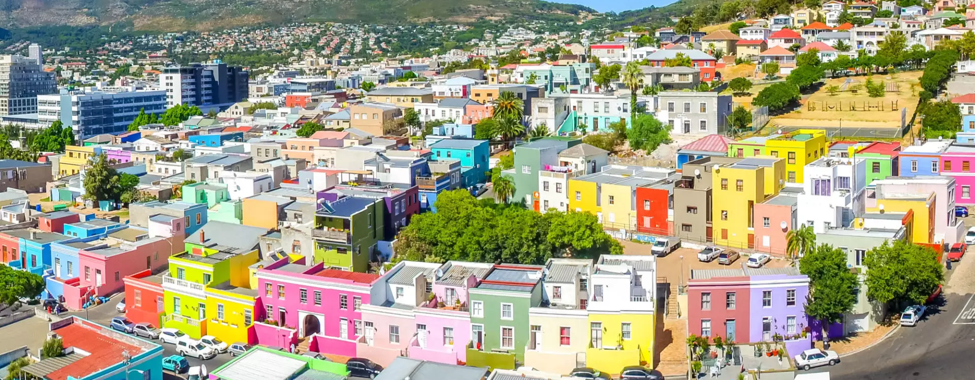 Rainbow houses of the Bo-Kaap