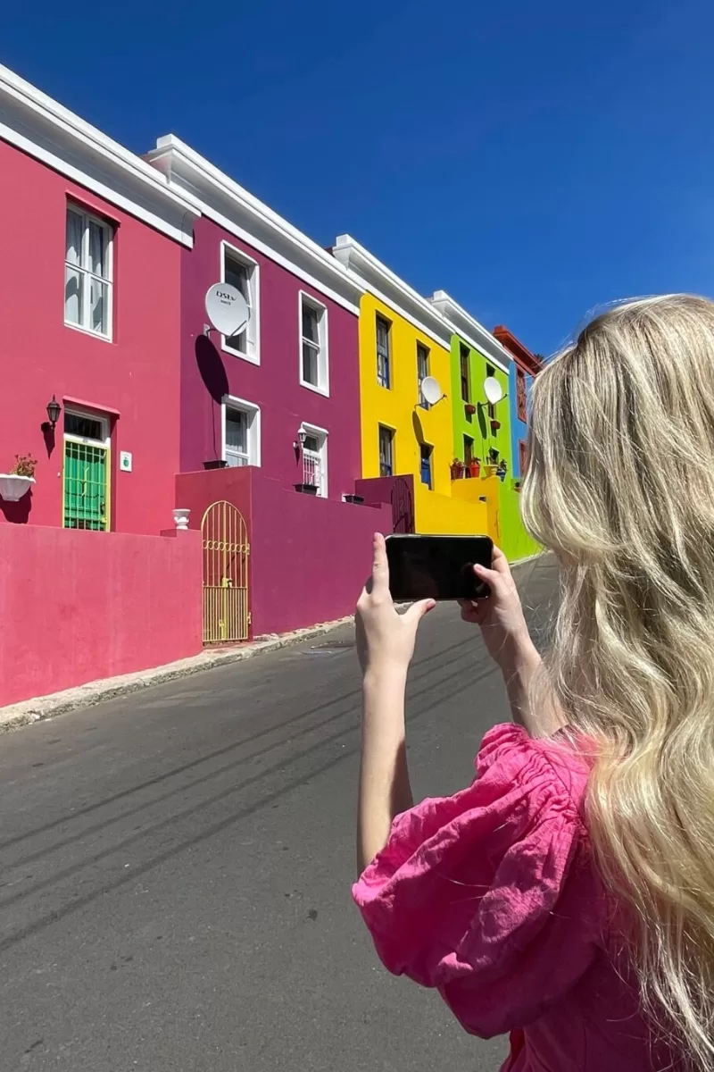 The colourful streets of the Bo-Kaap